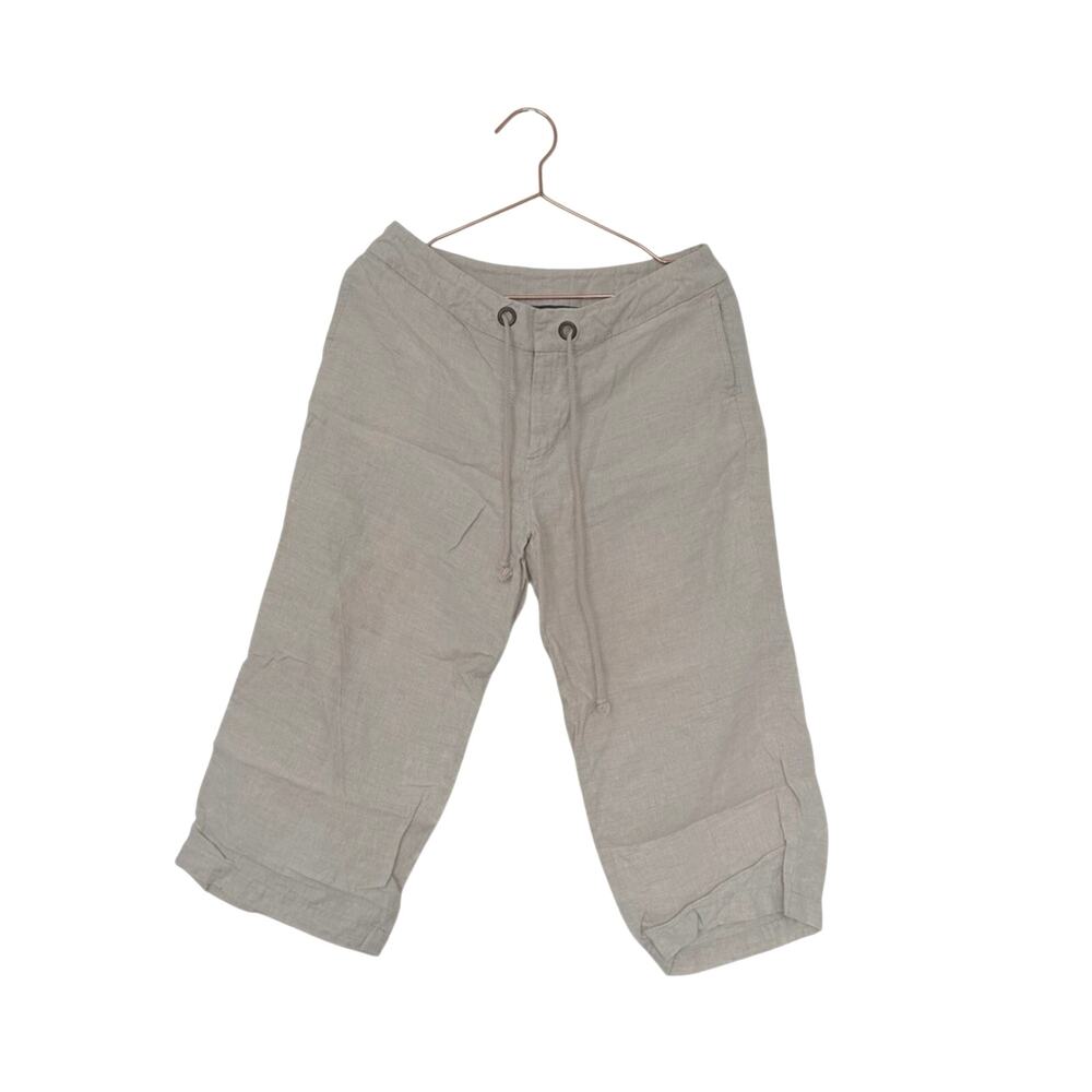 Jamaica bay linen capri Beige Casual